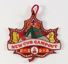 Vintage 2017 MVC New Cub Campout Maple Leaf Boy Scouts of America BSA Patch - £9.19 GBP