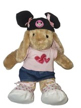 Build A Bear Bunny Rabbit Pawlette Minnie mouse ears hat shoes Disneyland heart - £17.73 GBP