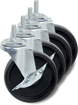 Honey-Can-Do Shf-01939 4-Inch Caster Roller Wheels For Hcd Shelving Unit... - $38.99