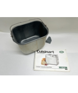 Cuisinart CBK-200 Convection Bread Maker Replacement Parts Pan &amp; Paddle ... - $636.51 MXN