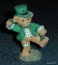 Cherished Teddies 2004 Saint Patrick&#39;s Day Figurine Pat 116437 - GIFT! - £17.48 GBP