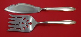 Lasting Spring by Oneida Sterling Silver Fish Serving Set 2 Piece Custom... - $132.76