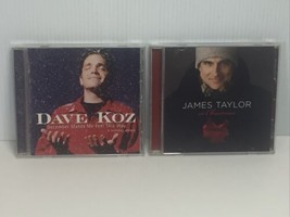 Christmas ~ James Taylor “ At Christmas “ &amp; Dave Koz “ December makes Me Feel “ - £5.62 GBP