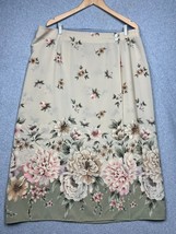 Vtg Bice Midi Wrap Skirt Size 24W Floral Cottagecore Boho Gypsy Peasant ... - $36.88