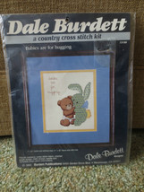 1985 Burdett Babies Are For Hugging Country Cross Stitch Sealed Kit #CK169 - £4.79 GBP