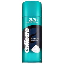 Gillette Sensitive Shave Foam 418 grams pack 14.75 oz Lathers Quickly &amp; Hydrates - £16.72 GBP