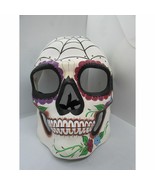 Day of the Dead Dia de Los Muertos Sugar Skull Mask Hand Paint Holiday H... - £13.82 GBP