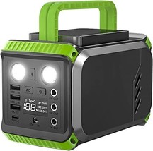 YUSHANG Portable Power Station 155Wh Camping Solar Power Bank with AC Outlet ... - £207.68 GBP
