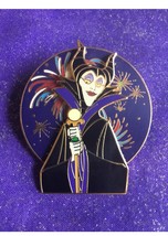 Disneyland Maleficent Limited Edition 2000 Fireworks Spinner Pin Sleepin... - £37.44 GBP