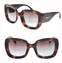 Roberto Cavalli Chianti RC1049S Brown Tortoise Square Oversized Sunglasses 1049 - £148.38 GBP