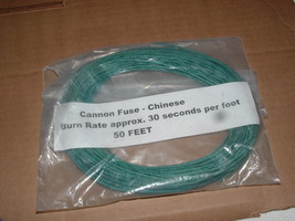 Cannon Fuse  Chinese 50 feet - £39.04 GBP