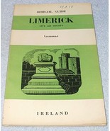 Ireland Official Tourist Guide Book Limerick City County Ca 1955 - $13.56 CAD