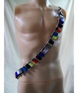 Thread Spool Bandolier Costume Sash Mad Hatter Alice Wonderland Fashion ... - $27.71 CAD