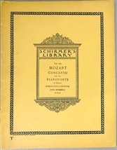 Mozart Concerto for the Pianoforte in D Major Library of Musical Classics Piano - £11.95 GBP