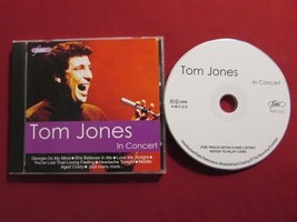 Tom Jones In Concert 12 Trk 2006 Thailand Import Cd Georgia On My Mind Vg+ Oop - £7.77 GBP