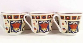 Seymour Mann Derbyshire Imari Coffee Tea Cups Lot Set of 3 Vintage Made in Japan - £8.95 GBP