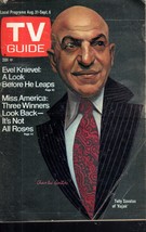 TV Guide August 31 - Sept 6 ,1974 &quot;Telly Savalas of Kojak&quot; - £5.26 GBP