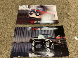 Chevrolet Black Red Pickup Truck S-Series 1994 17”x22” Promo Poster Lot (16) - £15.48 GBP