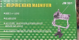 JM501 5X Helping Hand Magnifier Clip Jewelry Watch Repair Tool   7527 - $8.79