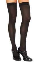 Opaque Thigh Highs Stockings Hosiery School Girl Nurse Costume 3 COLORS STC201 - £7.18 GBP