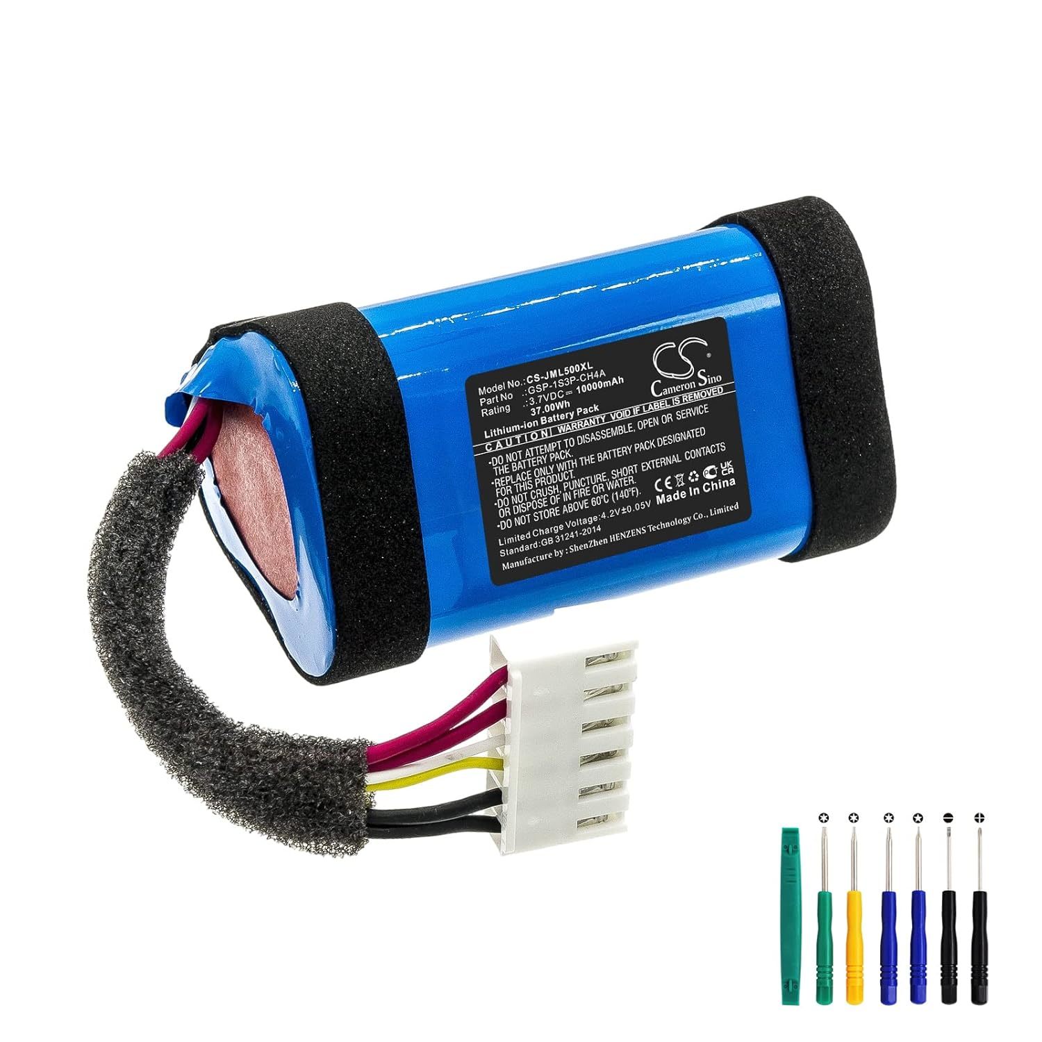 Battery 10000Mah / 37.00Wh,Replacement Battery Fit For Jbl Charge 5, Jblcharge5B