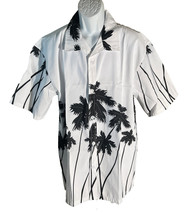 TAILOR PAL LOVE Mens Short Sleeve Button Down Polyester Hawaiian Shirt B... - £11.59 GBP