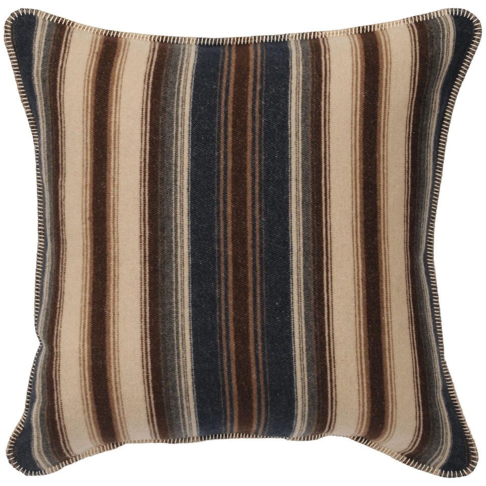 Prairie Ranch Striped Square Euro Pillow Cover - $154.72