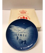 Vintage 1972 Bing &amp; Grondahl Denmark Christmas Plate with Box - £15.53 GBP