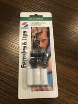 New Sportcraft 3 Ferrules and 5 Tips (12mm &amp; 13mm) - $9.41