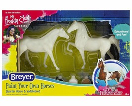 Breyer PAINT YOUR OWN HORSE 4260   QUARTER HORSE and SADDLEBRED - $18.99