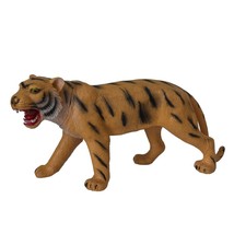 Vintage Imperial 1986 Wild Animal Plastic Toy Bengal Tiger Cat Figure Zoo - $8.90