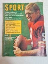 Vintage 1960s Sport Magazine VTG Sonny Jorgensen Bart Starr Frank Robins... - $24.50