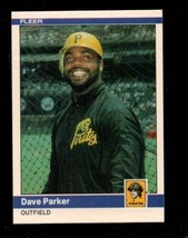 1984 Fleer #258 Dave Parker Nmmt Pirates *X90934 - £1.14 GBP