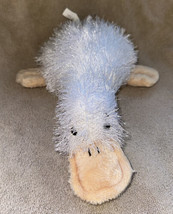 Webkinz White Shaggy Plush Platypus GOOGLES No Code EUC 10” Long - £7.95 GBP