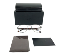 Persol Eyeglasses Frames 1007-V 513 Silver Tortoise Square Full Rim 53-2... - $113.84