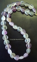 12mm Natural tri-color Fluorite hand cut heart jewelry making beads 15&quot; St SB035 - £6.28 GBP