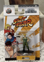 Jada Nano metalfigs Street Fighter diecast GUILE SF4 1.5&quot; NEW - $3.99