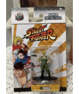 Jada Nano metalfigs Street Fighter diecast GUILE SF4 1.5&quot; NEW - $3.99