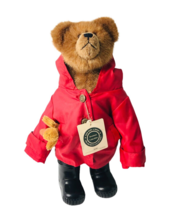 Boyd&#39;s Bears Noah w Puddles the Duck Archive Collection Raincoat Boots 918434 - £25.52 GBP