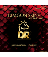 DR Strings DRAGON SKIN+ Steel Bass Strings 5 String Multi-Scale Medium 4... - $46.99