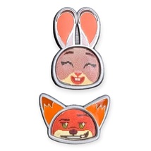 Zootopia Disney Tiny Pins: Judy Hopps and Nick Wilde Lenticular Emoji - $25.90