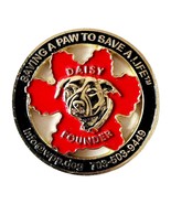 2000s Wounded Paw Project Daisy Token Medallion Challenge Coin Dogs 1.75... - $19.99