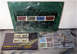 NOS Vintage Postal Stamps Thematic Collection Canada WWII Birds Locomotive - £16.48 GBP