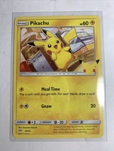 Pikachu Non Holo 2021 McDonald&#39;s Pokémon 25th Anniversary Pack Fresh - £15.92 GBP