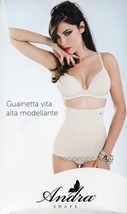 Guainetta Modeling High Waist Women&#39;s Andra 4 Underwear Shape Sheath - $24.58+