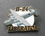 US AIR FORCE B-24 LIBERATOR LAPEL HAT PIN NAVY USN 1.5 INCHES PRINTED DE... - $5.74