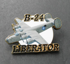 US AIR FORCE B-24 LIBERATOR LAPEL HAT PIN NAVY USN 1.5 INCHES PRINTED DE... - £4.54 GBP