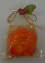 Hawaiian Floating Flowers Candle Mango Color Hibiscus Flower Gift Pack Hawaii - £4.78 GBP