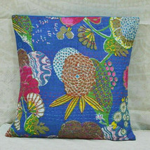 Kantha Pillow Covers, Kantha Cushion Cover, Indian Cotton Pillow Cover JP166 - £9.45 GBP+