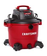 CRAFTSMAN 16 gal Corded Wet/Dry Vacuum 12 amps 120 V 6.5 HP CMXEVBE17595 - $199.95